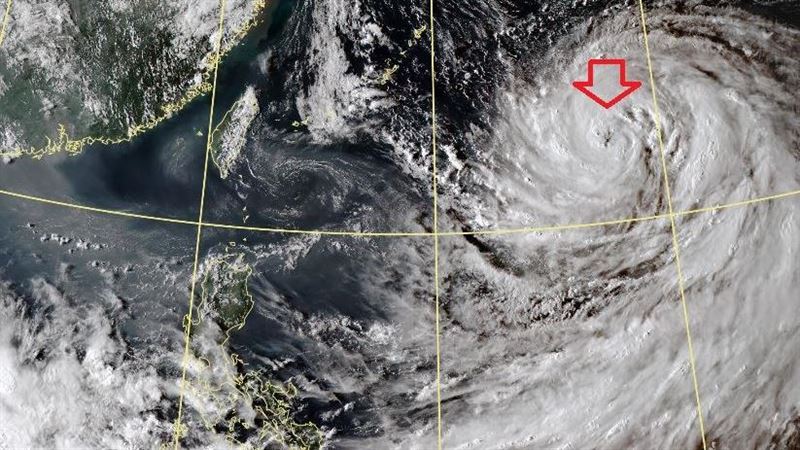 曝南瑪都颱風雲系　鄭明典揭天氣變化