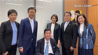 獨／邱議瑩率團悼安倍　弟主動提台海