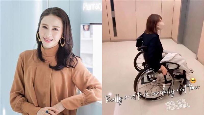 弟昔車禍半癱　黎姿突爆坐輪椅引擔憂