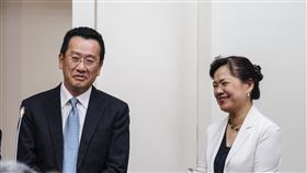 金管會主委顧立雄、經濟部次長王美花 圖／記者林敬旻攝