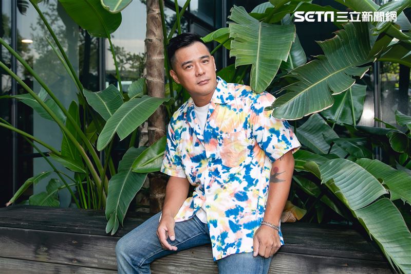 竇智孔三立新聞網專訪。（圖／記者楊澍攝影）