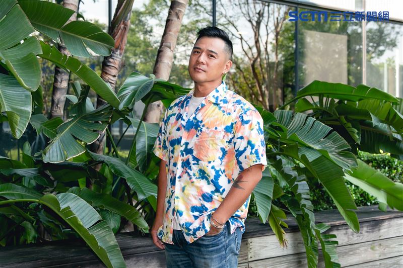 竇智孔三立新聞網專訪。（圖／記者楊澍攝影）