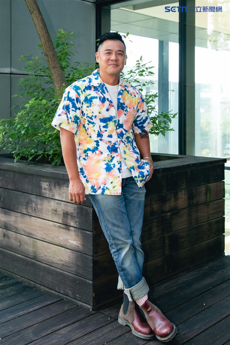 竇智孔三立新聞網專訪。（圖／記者楊澍攝影）