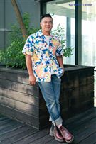竇智孔三立新聞網專訪。（圖／記者楊澍攝影）