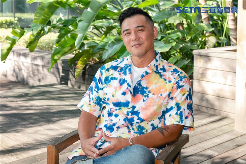 竇智孔三立新聞網專訪。（圖／記者楊澍攝影）