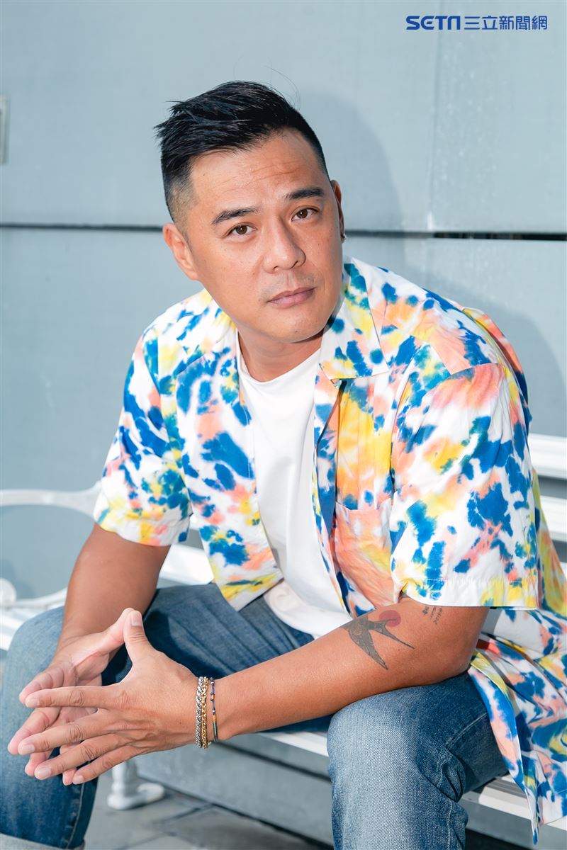 竇智孔三立新聞網專訪。（圖／記者楊澍攝影）