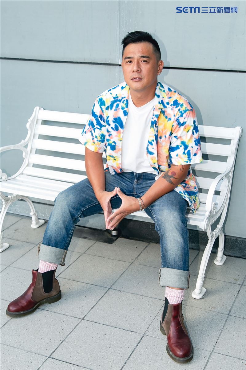 竇智孔三立新聞網專訪。（圖／記者楊澍攝影）