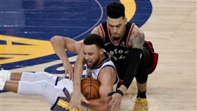 ▲格林（Danny Green）和柯瑞（Stephen Curry）。（圖／美聯社／達志影像）