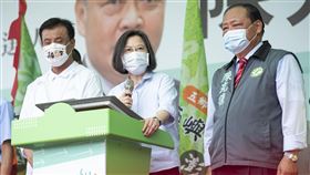 0917蔡英文出席澎湖縣長參選人陳光復競選總部成立大會（圖／民進黨提供）