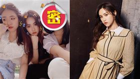 吳姍儒（中）貼出3姊妹合照立刻吸引萬人按讚。（圖／翻攝自sandywis IG）
