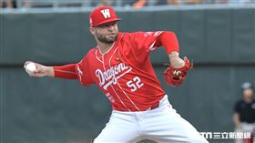 ▲味全龍先發投手伍鐸。（圖／記者劉彥池攝影）