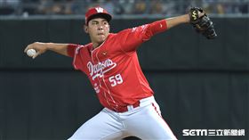 ▲味全龍終結者陳冠偉。（圖／記者劉彥池攝影）