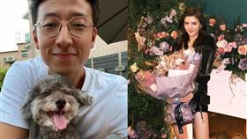 施伯雄和吳千語復合後愛得相當高調。（圖／翻攝自施伯熊哥哥微博）