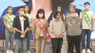 最強助選員！蔡英文、林智堅挺沈慧虹