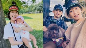 孟耿如和黃子佼結婚兩年多，育有一女「黃玉米」。（圖／翻攝自黃子佼臉書、孟耿如臉書）