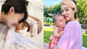 孟耿如時常曬出愛女日常，幸福洋溢全寫在臉上。（圖／翻攝自孟耿如臉書）