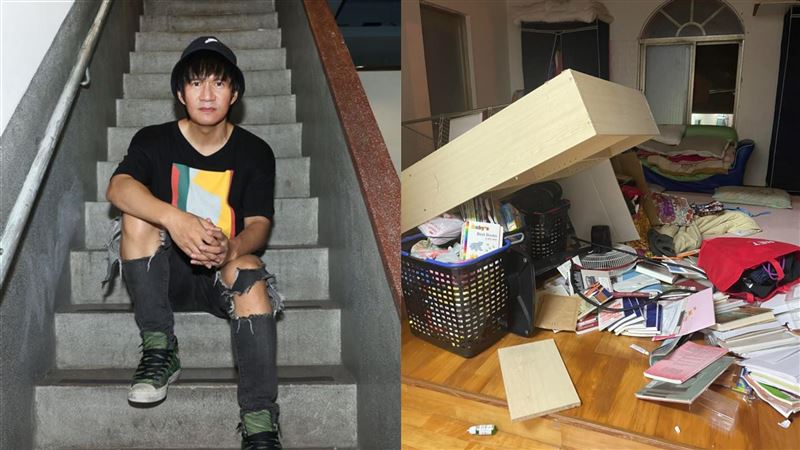 獨／地震太大　男星全家逃竄險遭活埋
