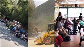 地震,天龍飯店。（圖／記者王浩原攝影）