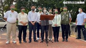 總統蔡英文在南投受訪，針對台東池上發生規模6.8地震發表談話（圖／總統府提供）