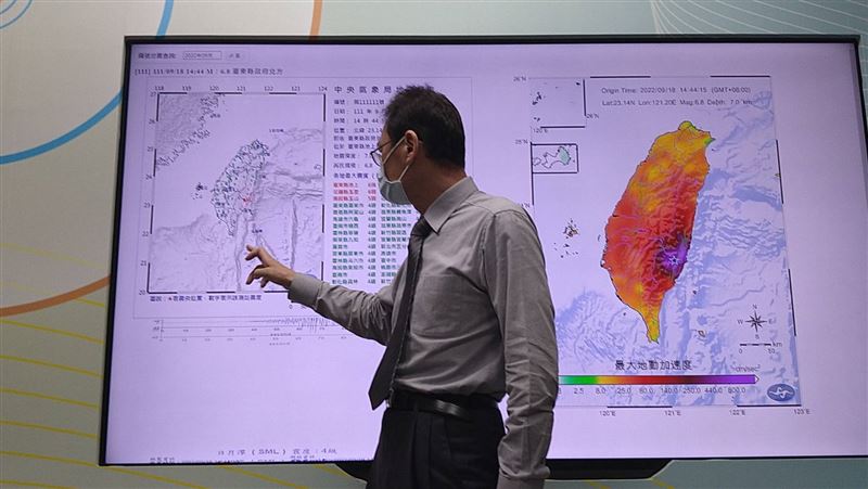 6.8強震73次前震　恐大餘震
