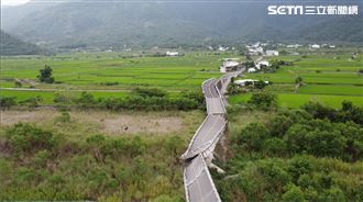 新／高寮大橋側翻垮了　空拍畫面曝