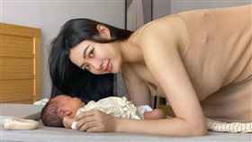 楊築晶為了孩子，已準備好防災包。（圖／翻攝自後山小公主 Crystal Yang臉書）