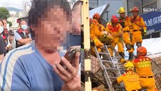 受困地震瓦礫中　母肉身護孩撐到獲救