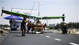 2022台灣Red Bull飛行日週日於台中港起飛。（圖／品牌提供）