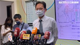 中央氣象局地震測報中心主任陳國昌,記者劉沛妘攝影