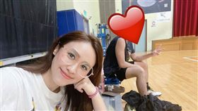 吳姍儒陪老公球場打球。（圖／翻攝吳姍儒IG）