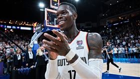 ▲施洛德（Dennis Schroder）在本屆成為德國隊的領袖，最終奪下歐錦賽銅牌。（圖／翻攝自FIBA官網）