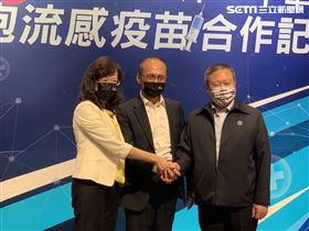 ▲台灣東洋宣布攜手中華奧會提供1000劑細胞流感疫苗予體育界。（圖／記者吳康瑋攝）