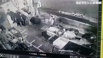 臭豆腐噴出油鍋！名店地震瞬間畫面曝