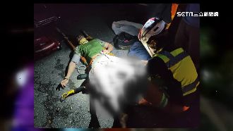 獨／熱心搶修道路　村長兒遭落石砸中