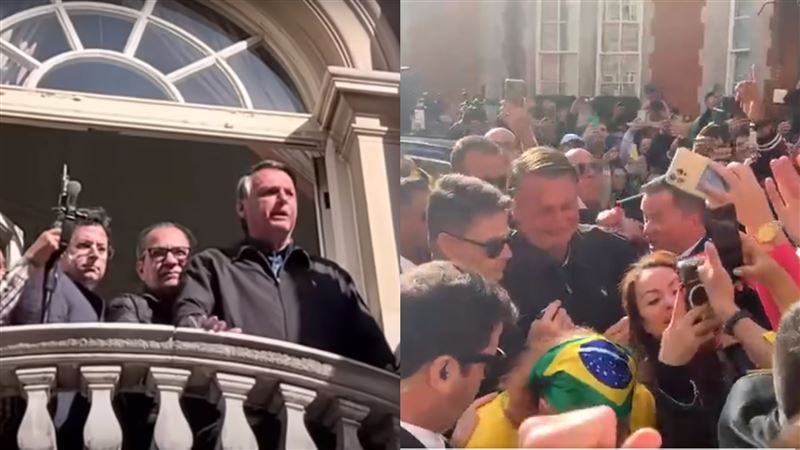 國葬當造勢！這總統13秒悼女王挨轟