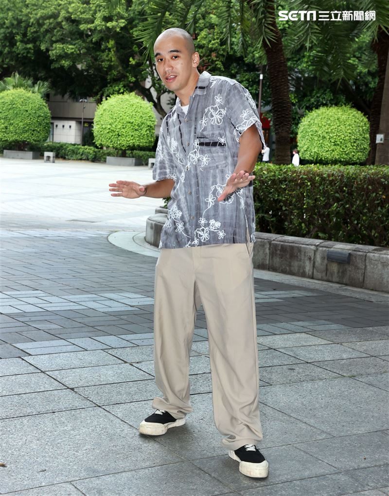 沈安三立新聞網專訪。（記者邱榮吉/攝影）