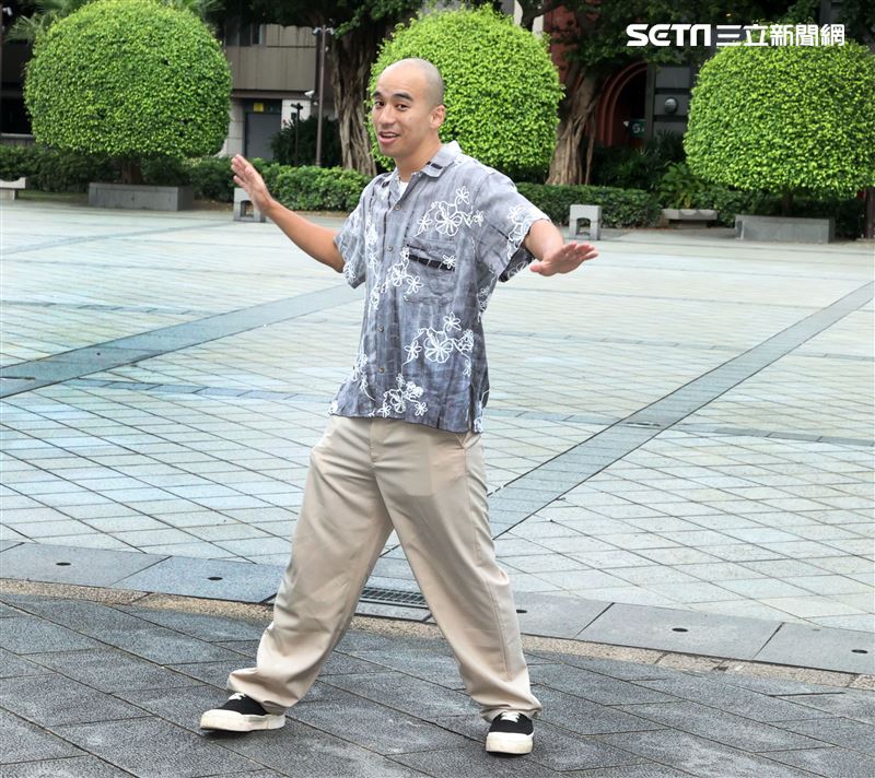 沈安三立新聞網專訪。（記者邱榮吉/攝影）