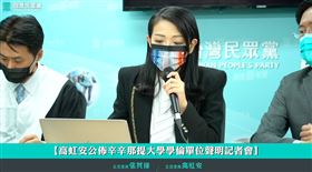 高虹安,論文,抄襲,記者會（圖／翻攝畫面）