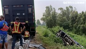 高雄,國道一號,中山高,貨車,邊坡