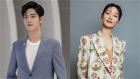 ▲肖戰（左）、白百合（右）IP位置皆為重慶洩密，新劇《驕陽伴我》確定開拍。（圖／翻攝自微博 肖戰工作室、白百合工作室）