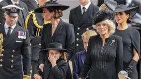 梅根,夏綠蒂公主。（圖／美聯社／達志影像）