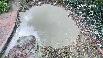 震後新景象　花蓮羅山泥火山現新孔