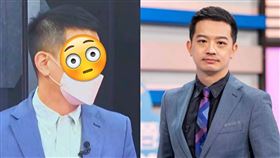 主播張允曦右眼紅腫，剩下一眼看得見，仍堅持上場播報。（圖／翻攝張允曦臉書）