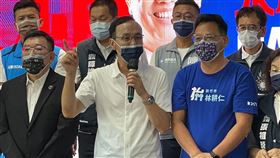 ▲朱立倫出席新竹市林耕仁競選總部開幕儀式。（圖／國民黨提供）