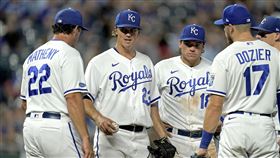 ▲葛蘭基（Zack Greinke）達成皇家生涯1000K里程碑。（圖／美聯社／達志影像）