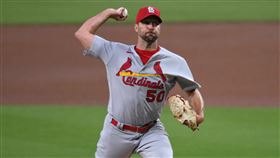▲溫恩萊特（Adam Wainwright）吞下本季第10敗。（圖／路透社／達志影像）