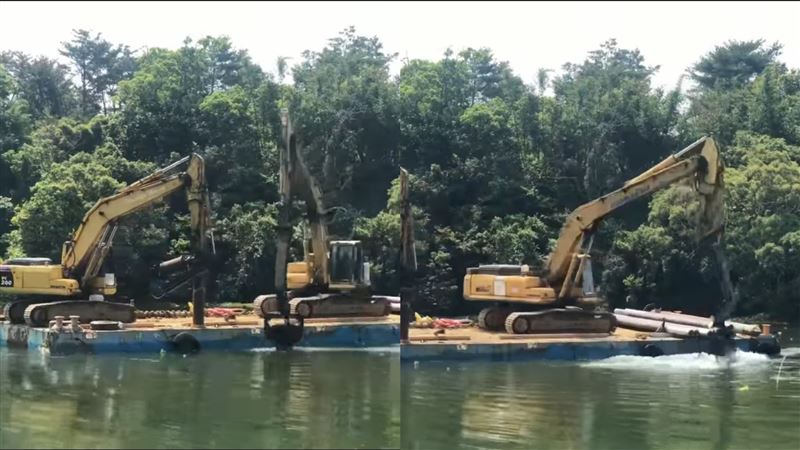 挖土機變「挖水機」　人妻：比我老公浪漫