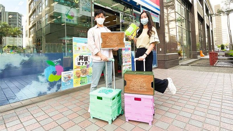 萊爾富＋LAZY MARU　露營用品可愛爆擊！
