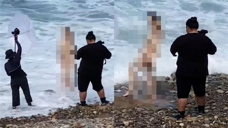 女海邊「全裸拍寫真片」瘋傳！律師警告了