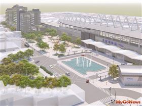 台鐵局公開評選「屏東火車站東側新街段三小段3地號等24筆土地都市更新事業」都市更新實施者案，歡迎各界踴躍參與(圖/台鐵局)